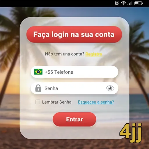 Ilustração de Acesse o Aplicativo 4jj e Jogue em Qualquer Lugar
