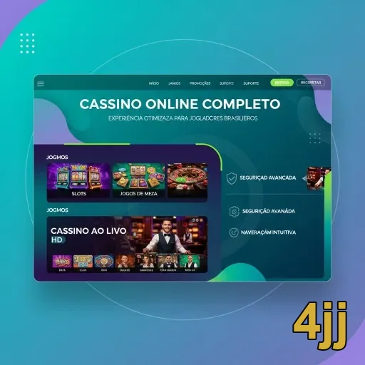 Ilustração de Acesse o Aplicativo 4jj e Jogue em Qualquer Lugar