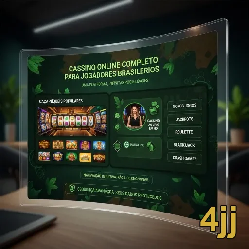 Ilustração de Registre-se no 4jj e experimente serviços VIP exclusivos