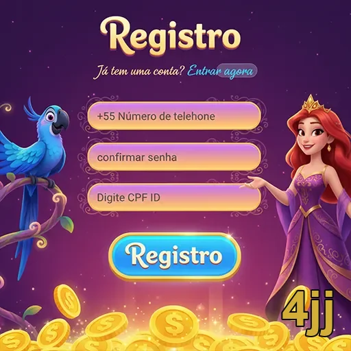 Ilustração de Aproveite a Experiência VIP no 4jj com Nossas Slots e Jogos de Mesa