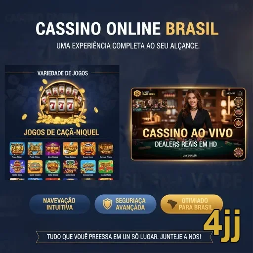 Ilustração de Explore as servicos VIP da 4jj com segurança e tecnologia